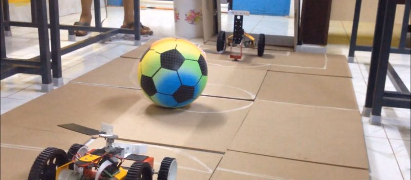 Robotics Football at our Guntur Center